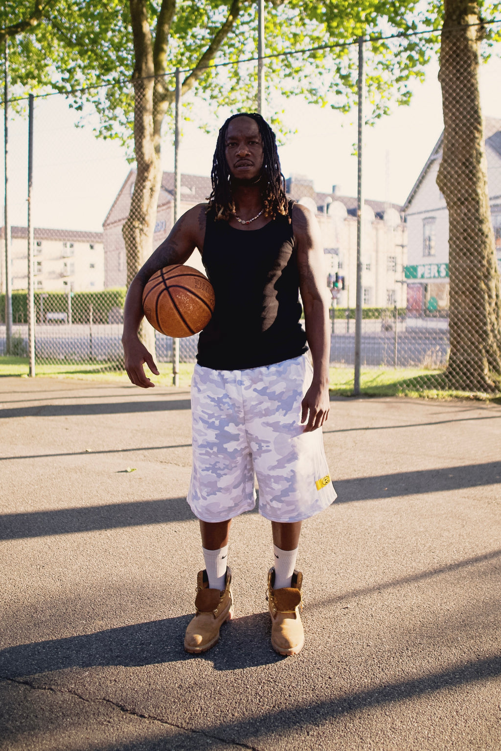 SNOW CAMO / Z̈ENZO SHORTS