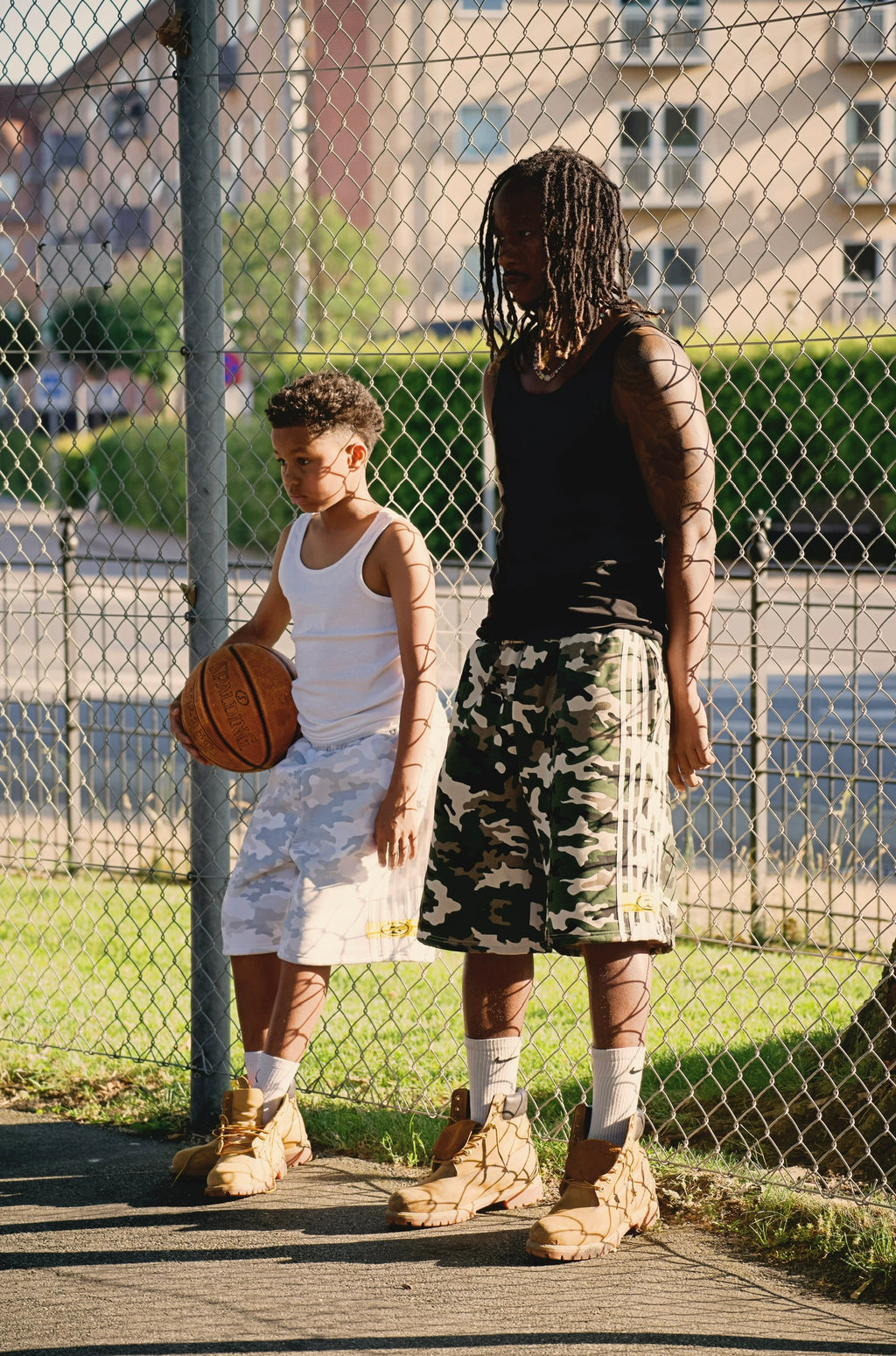 GREEN CAMO / Z̈ENZO SHORTS