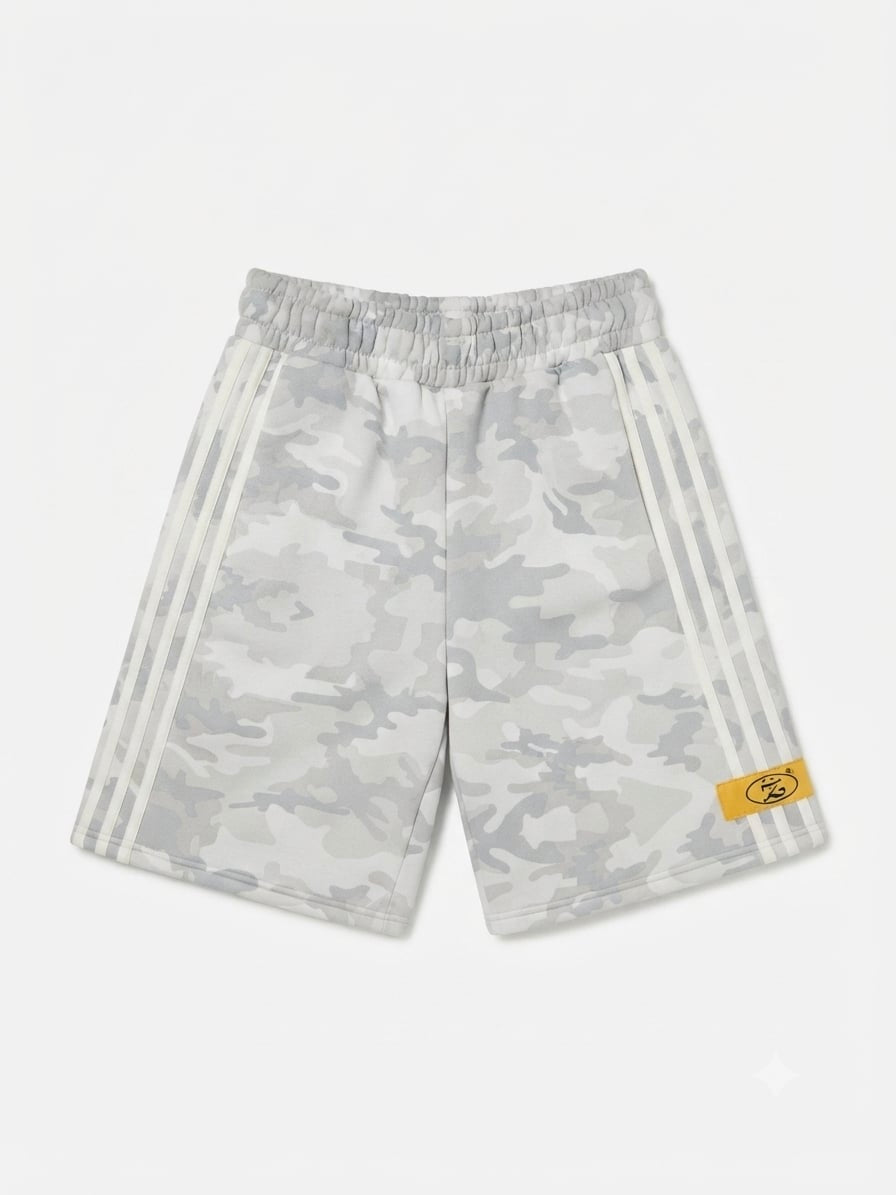 SNOW CAMO / ZENZO SHORTS
